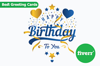 design top quality greeting card for events ceremonies