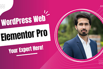 create unique elementor pro website
