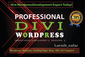 design a responsive divi wordpress website