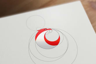 do logo design with golden ratio