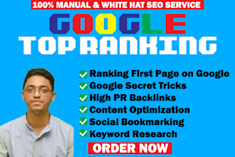 do  google top ranking by white hat  SEO tricks