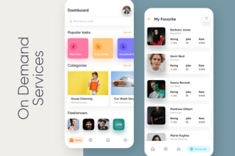 build on demand service provider app, handyman, home service, cleaning app