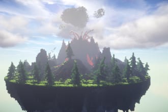 build your minecraft landscape map in any size or shape