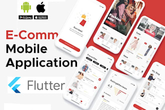 create your ecommerce app for both android and IOS