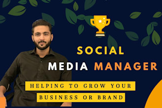 be your social media manager