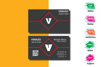 design an eye catching business card  in 4 hours