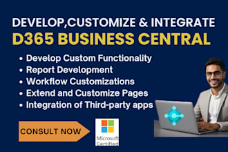 customize dynamics365 business central page report extensions