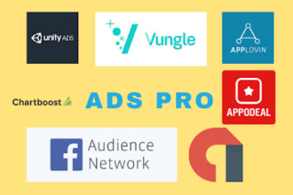 integrate and add ad networks in unity or android