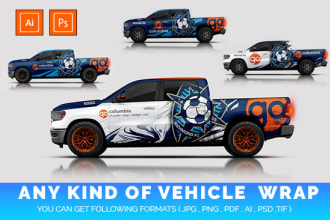 make professional vehicle wrap design