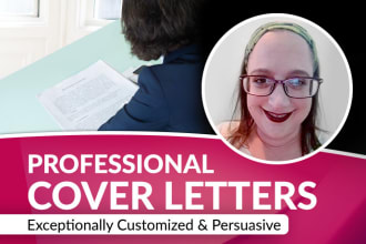 write an exceptionally persuasive cover letter