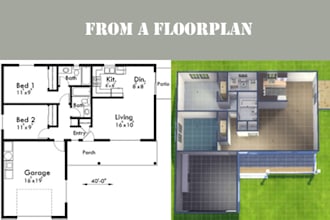 reproduce a house in the sims 4 for you