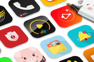 app icon design for android and IOS store