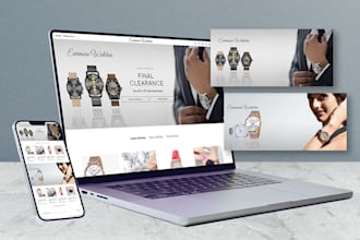 create custom website banners, ads, slider, hero images for website