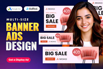 design google banner ads, display ads, web banners