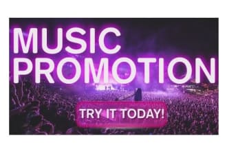 do organic, worldwide, music promotion