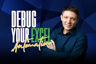debug your excel workflow, macro, vba, formula, function