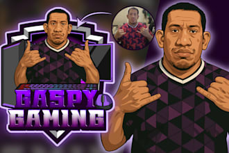 draw your face in comic caricature logo or avatar in 24hrs