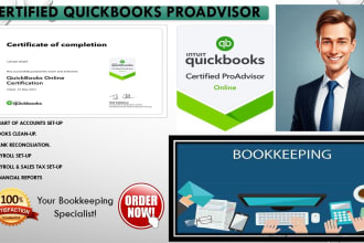 setup, clean up and reconcile your quickbooks