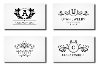 design vintage heraldic luxury logo