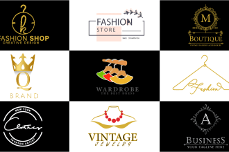 design clothing fashion boutique jewelry logo