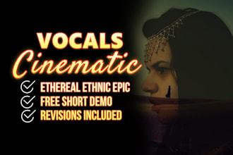 sing cinematic ethereal ethnic angelic vocals film music