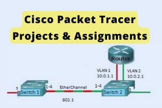 do networking labs on cisco packet tracer and gns3
