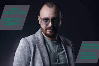 do romanian voice over male voice