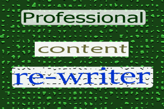 manually rewrite crypto content from a competitor website