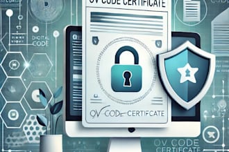 add ov code signing certificate to secure your software