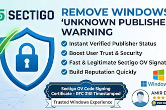 secure your windows exe app with an ov code signing certificate