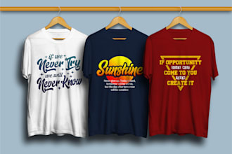 make a typography design for you