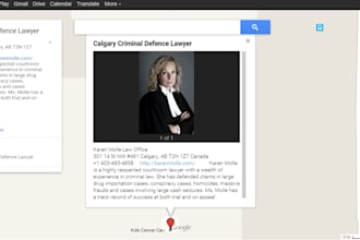 make 10 google map citations with geotagged images