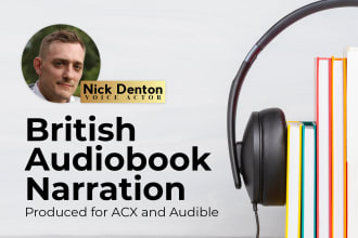 be your british male audiobook narrator