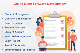 sell online learning and examination system at 80 usd