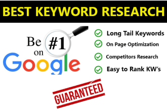 research long tail SEO keywords for excellent google ranking