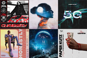 design album cover or single cover art