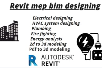 do revit bim 360 mep designing,hvac,electrical,plumbing,fire