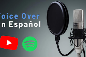 record a english voice over