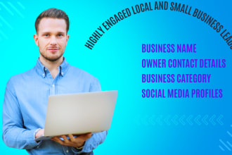 provide a contact list of small and local businesses