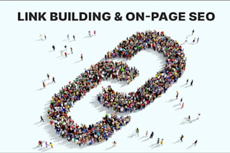build SEO backlinks  outreach high quality link building