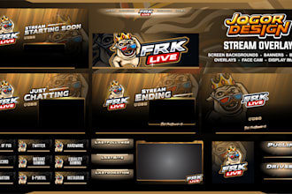 create overlay panels alerts and facecam