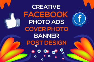 design social media, facebook ads image, cover photo, event cover banner, etc
