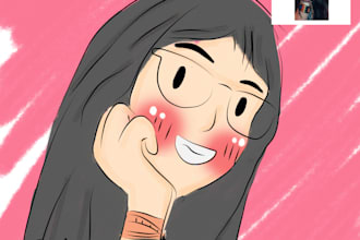 draw cartoon potrait from your photo