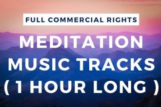 provide royalty free meditation music for commercial use and youtube