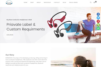 create professional shopify store