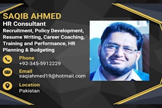 provide services on various HR issues