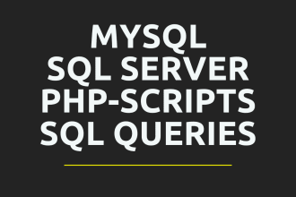 do mysql query writing and optimization services for faster results