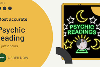 do the psychic reading in just 2 hour