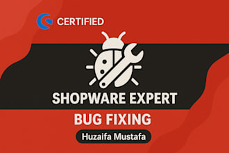 fix any kind of shopware bugs and issues