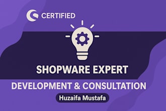 help develop custom shopware 6 functionality for your shop